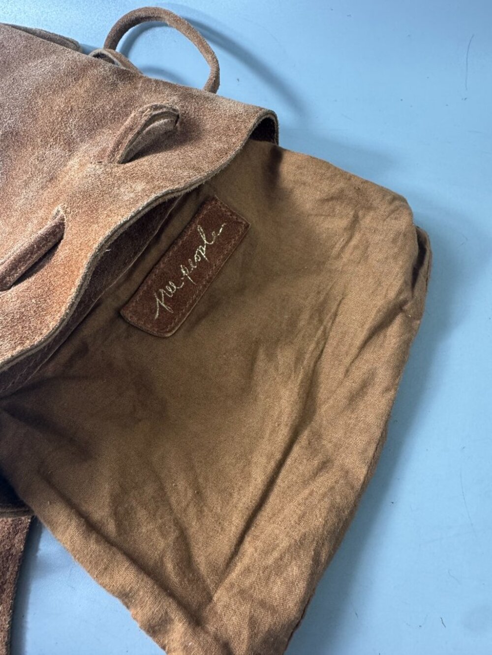 Free People Billie Suede Crossbody, Brown - Picture 10 of 16